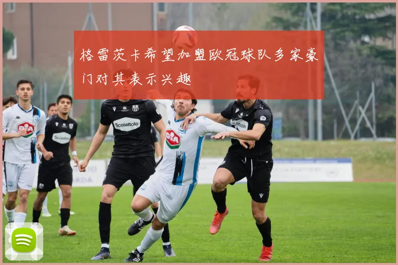 格雷茨卡希望加盟欧冠球队多家豪门对其表示兴趣